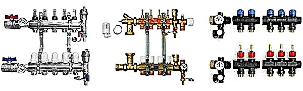 O princípio de operação do pente para aquecimento de piso de água, esquemas elétricos e ajustes