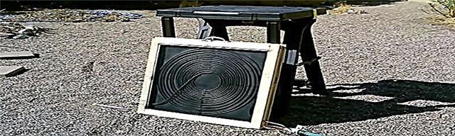 How to make a flat solar collector for heating