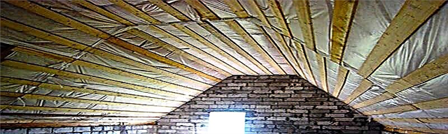 How to properly insulate the ceiling in a private house