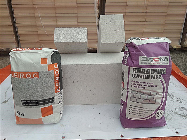 Потрошња лепила за газиране бетонске блокове по 1м3: примери израчуна + савети за избор лепила
