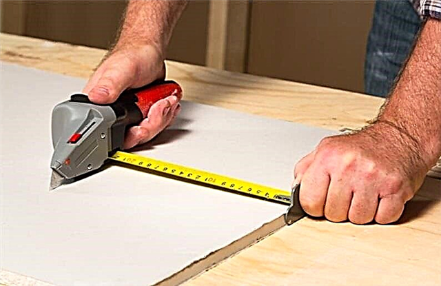 How and how to cut drywall: cutting tools + briefing on the work