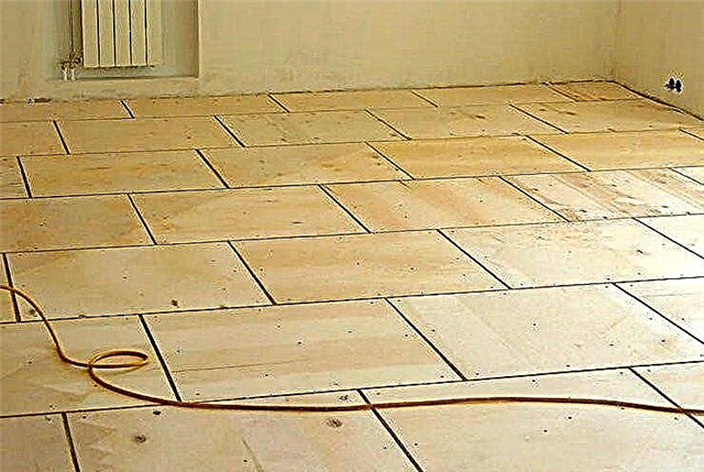 Alinhando o piso com madeira compensada em um piso de madeira velho: esquemas populares + dicas de trabalho