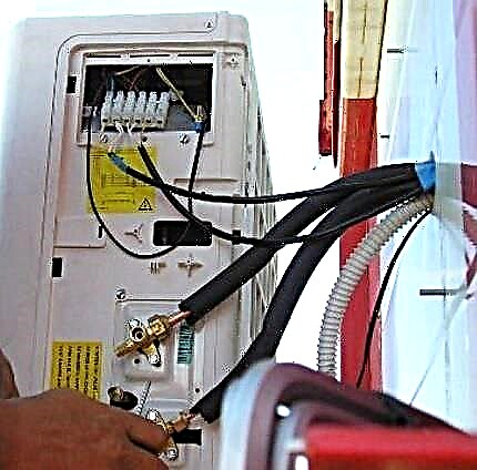 Cómo conectar el aire acondicionado a la red con sus propias manos: enrutamiento de cables + instrucciones paso a paso para conectar la unidad interior y exterior