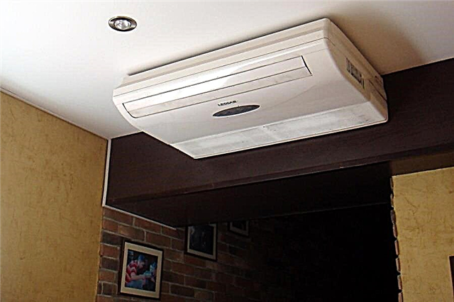Installation of a ceiling split system: instructions for installing the air conditioner on the ceiling and setting it up