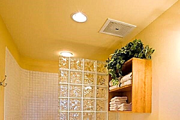 Prezračevanje v kopalnici v stropu: značilnosti ureditve + navodila za namestitev ventilatorja