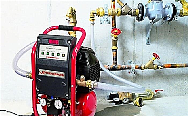 Flushing gas heating systems: flushing methods and procedure