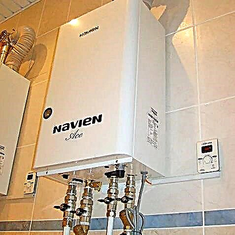 صيانة مراجل الغاز Navien: تعليمات حول التركيب والتوصيل والتكوين