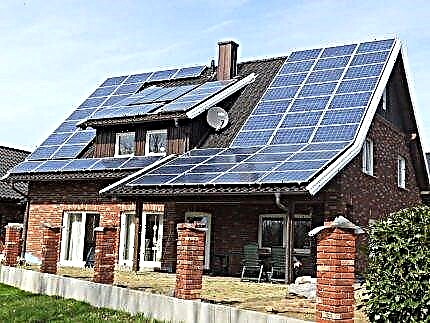 Uppvärmning av ett privat hus med solpaneler: system och apparater