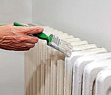Comment peindre une batterie de chauffage: une technologie pas à pas pour peindre des radiateurs