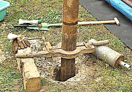 Manual drilling of wells for water: how to drill water intake manually