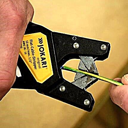 Descascador para descascar fios: regras para selecionar uma ferramenta para descascar cabos e fios