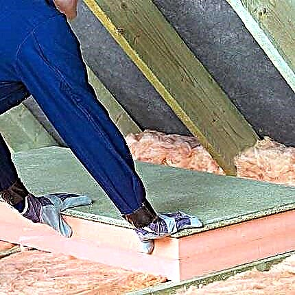 Isolamento do teto em uma casa com telhado frio: tipos de aquecedores eficazes + instruções de instalação