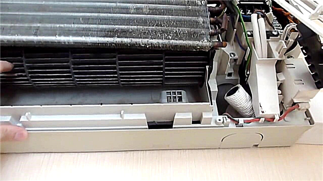 Das Gerät des Split-Systems für Innengeräte: Demontage von Geräten zur Reinigung und Reparatur