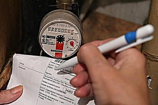 Water meter readings: an algorithm for taking readings and transmitting them to regulatory authorities