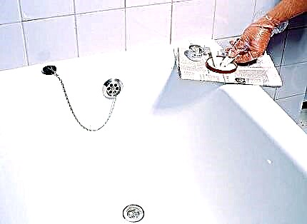 Memulihkan mandi besi di rumah: instruksi langkah-demi-langkah