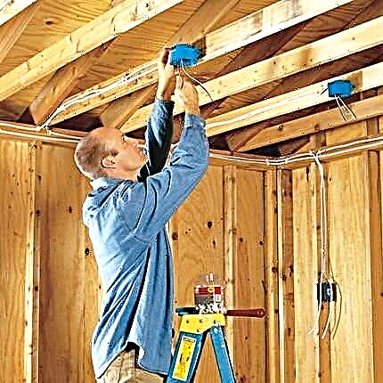 Fiação em uma casa de madeira: regras de projeto + instalação passo a passo
