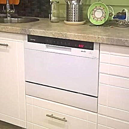 Visão geral da máquina de lavar louça Korting KDF 2050: um bebê que trabalha é uma dádiva de Deus para um apartamento inteligente