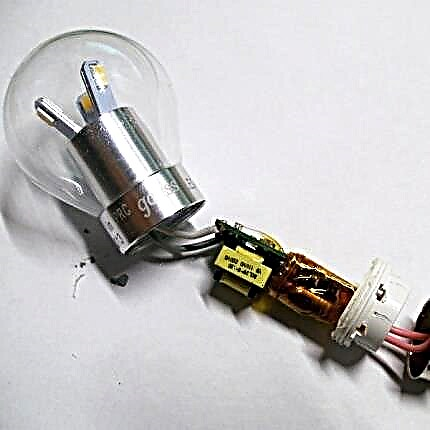 Postavitev LED svetilke: preprosta gonilna naprava