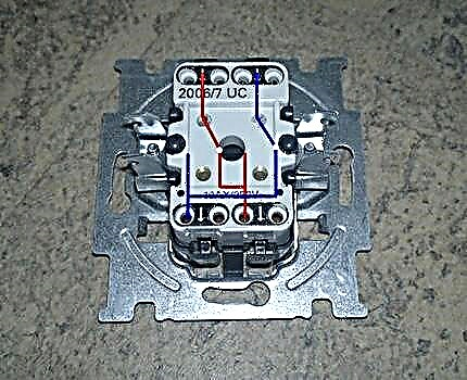 Interruptor basculante: marcado, tipos, características de conexión
