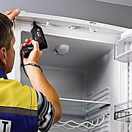 Buzdolabı kapısına nasıl ağır basılabilir: onarım önerileri + adım adım talimatlar