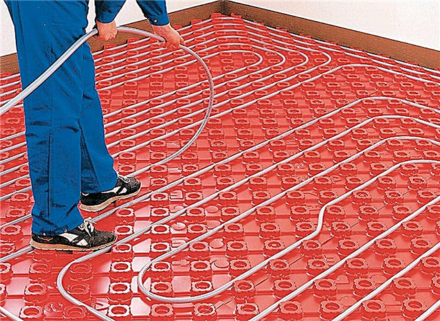 Colocación de tuberías de calefacción por suelo radiante: instalación + cómo elegir un paso y hacer un circuito menos costoso