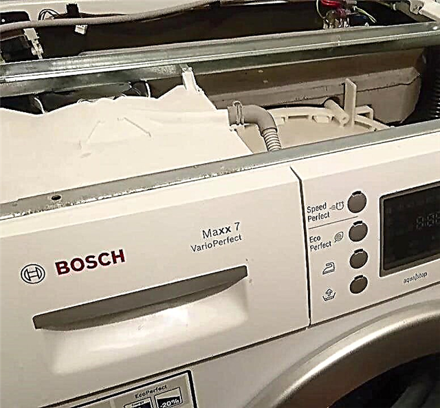 Bosch-vaskemaskinfeil: feilsøking + anbefalinger for å løse dem
