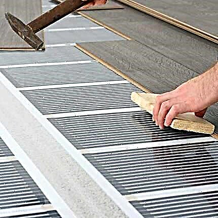 Warm floor under the laminate on the concrete floor: design nuances + detailed installation instruction