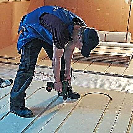 Plancher chauffant sous linoléum sur un plancher en bois: instructions d'installation étape par étape