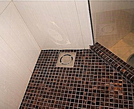 Comment faire un drain de plancher pour une douche sous une tuile: un guide pour la construction et l'installation