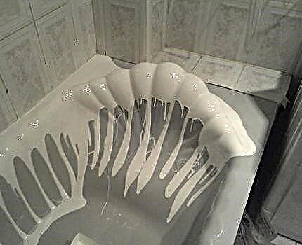Restauração de banheiras com acrílico líquido: como cobrir adequadamente a banheira velha com novo esmalte