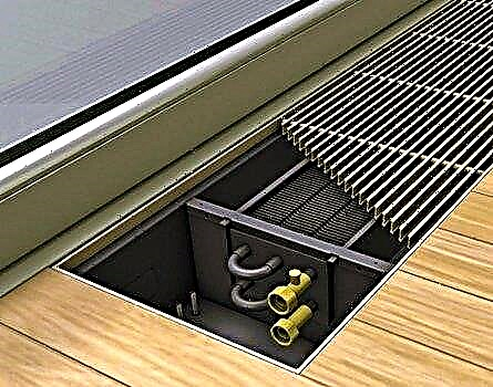 Water floor heating convectors: types, features of installation and arrangement