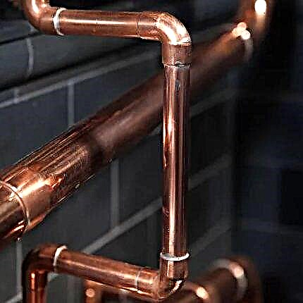 Tubos e acessórios de cobre: ​​tipos, marcação e características da disposição de um gasoduto de cobre