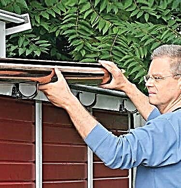 Installation of gutters: how to properly install the gutter and attach it to the roof