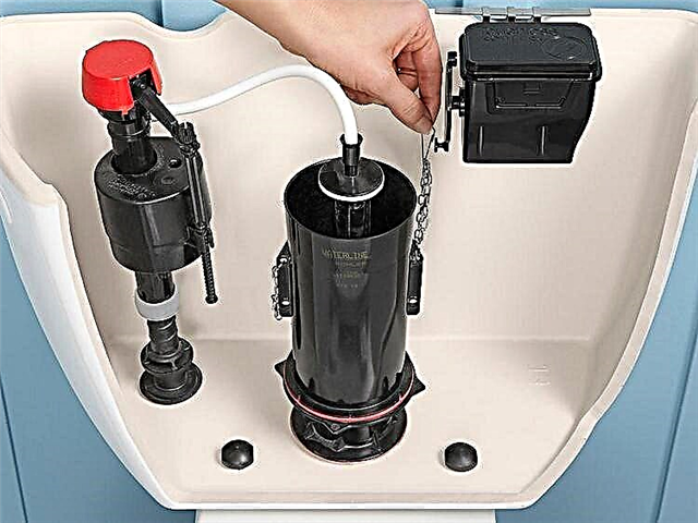تركيبات لخزان تدفق المرحاض: كيف يعمل جهاز الانسكاب ويعمل