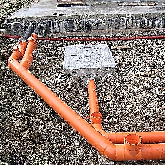 Colocación de tuberías de alcantarillado en el suelo: reglas tecnológicas y matices