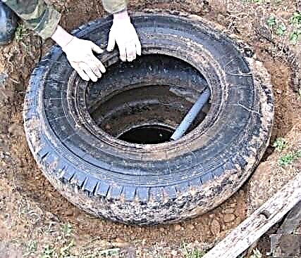 DIY drain pit from tires: step-by-step instructions for arranging