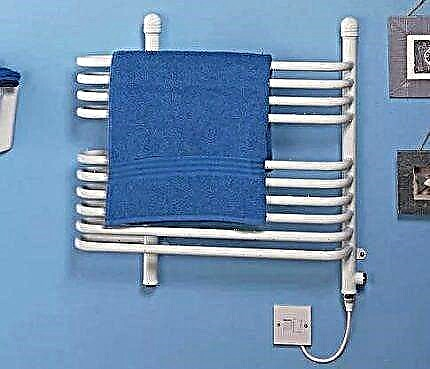 Conexão de um toalheiro aquecido elétrico: instruções de instalação passo a passo
