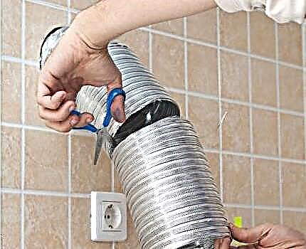 Ondulation pour hottes: comment choisir et installer un tuyau ondulé pour la ventilation