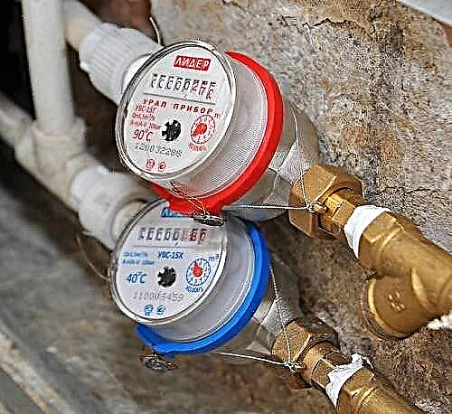 How to install water meters yourself: installation and connection diagram of a typical meter