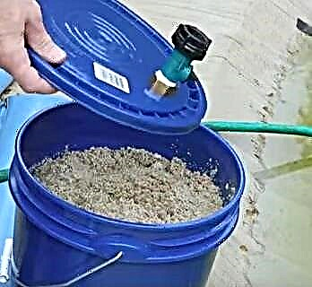 Bir havuz için kendin yap kum filtresi nasıl yapılır: adım adım talimat