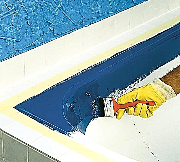 Pintura de banheira DIY usando esmalte epóxi e acrílico líquido