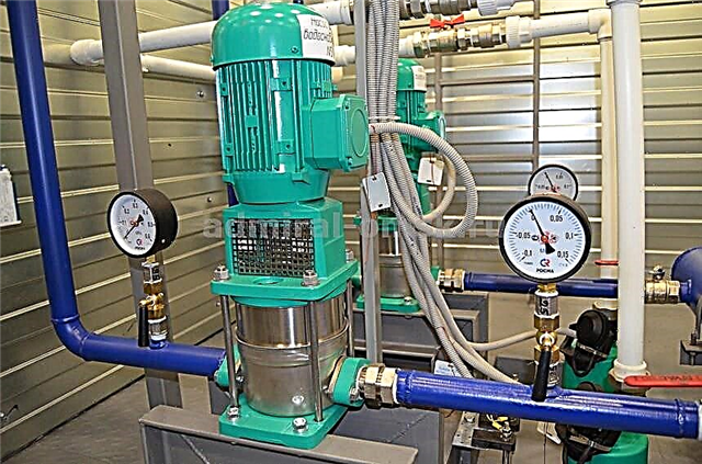 Funktionsprinzip und Aufbau einer typischen Pumpstation für die Wasserversorgung