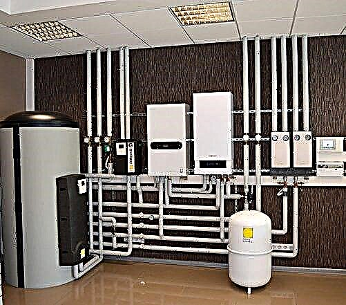 Uppvärmningssystem i ett två våningar hus: typiska scheman och detaljer för ledningsprojektet