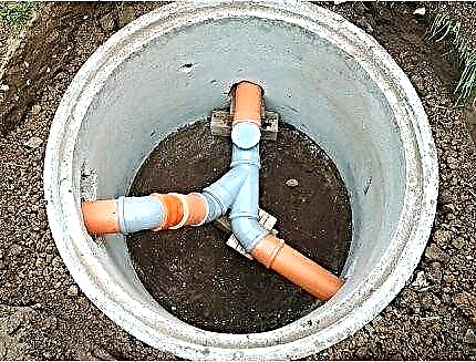 Lỗ thoát nước: lắp đặt giếng trong hệ thống nước mưa và nước thải